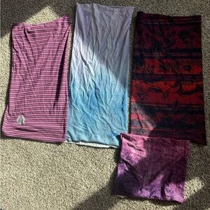 Four BUFF Neck Gaiter warmer Ski Snowboarding Winter